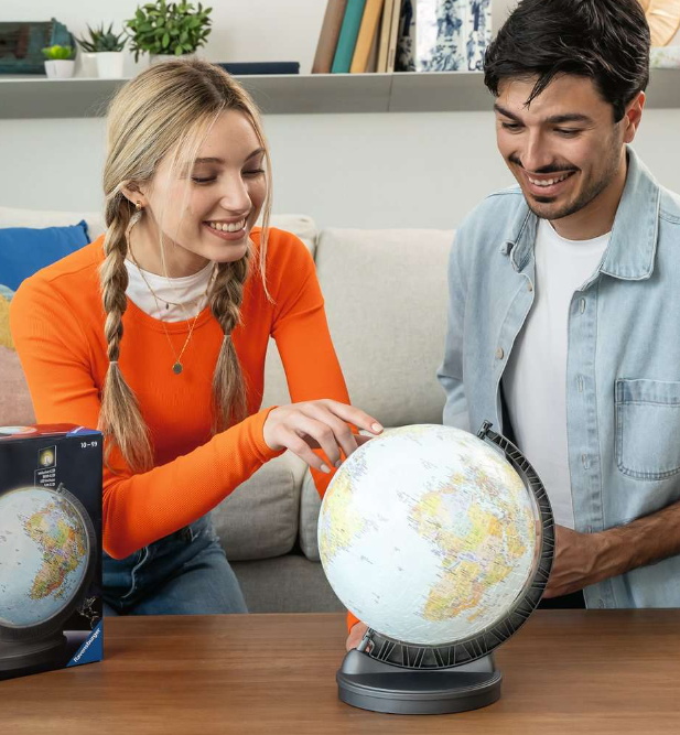 Globe With Light 3D Puzzle