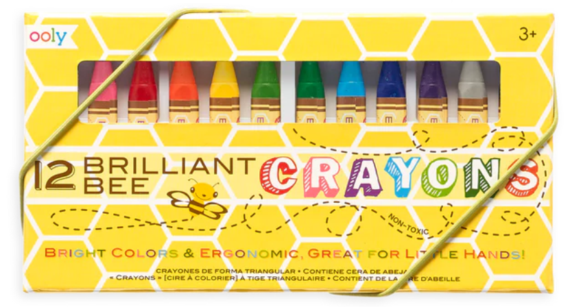 Brilliant Bee Crayons 12 Pack