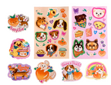 Puppies and Peaches Scented Stickers