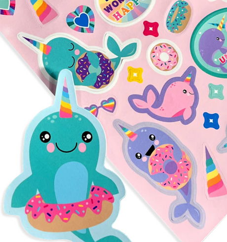 Nom Nom Narwhals Scented Stickers