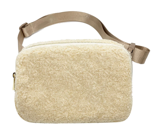 Oatmeal Sherpa Waist Bag