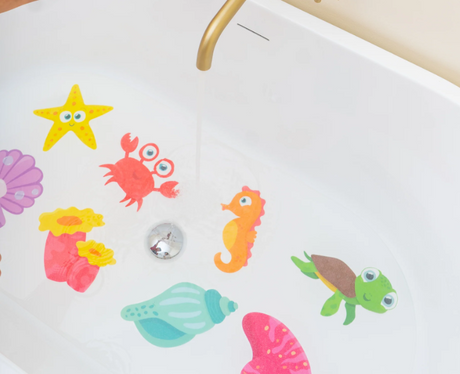 Guppy Grips Bathtub Stickies