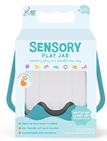 Blue Sensory Jar