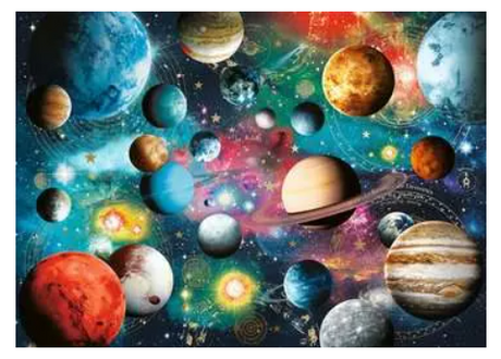 500 pc Planetarium Large Piece puzzle