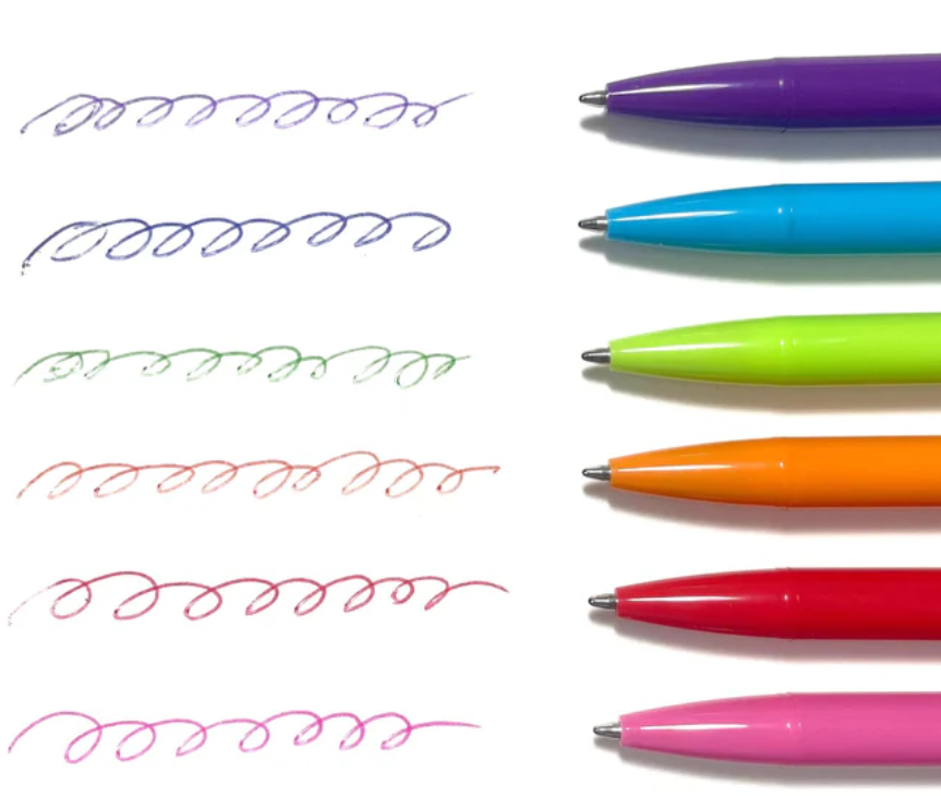 Bright Writers Colored Ballpoint Pens