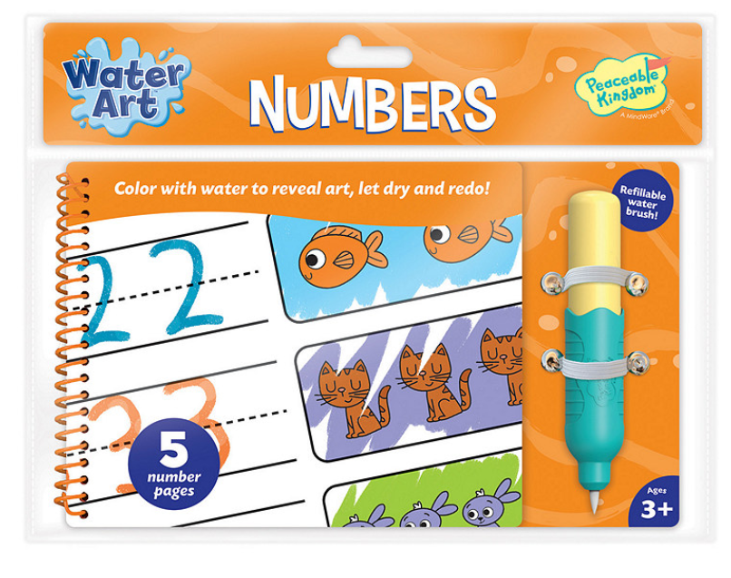 Water Art Book Numbers