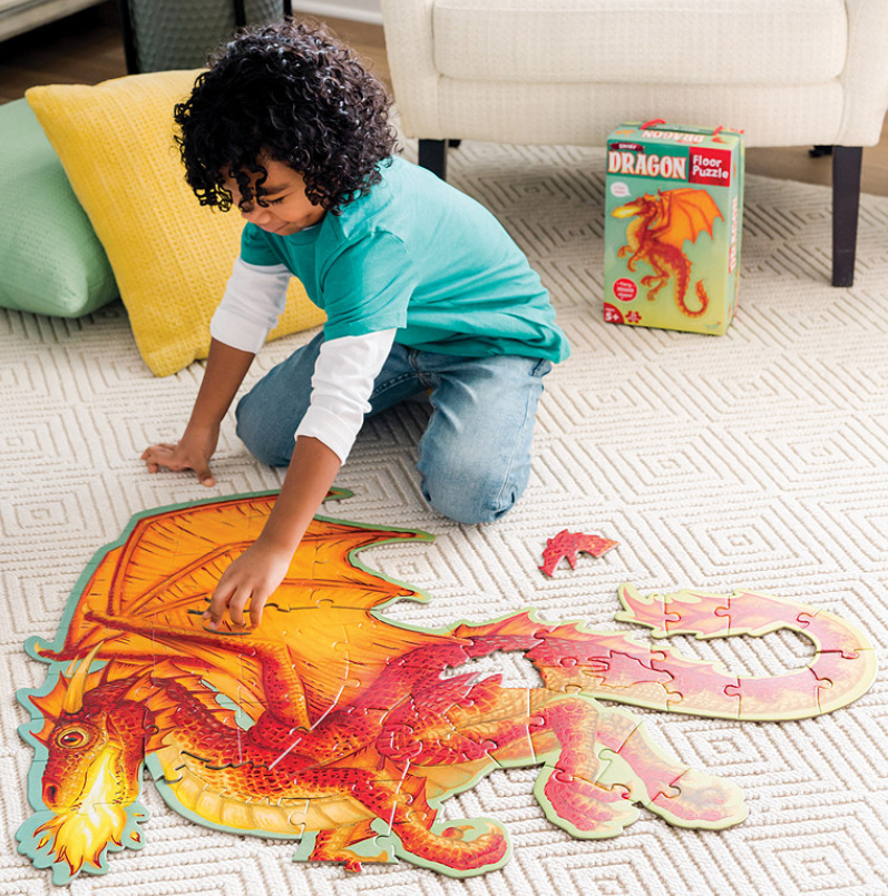 Shiny Dragon Floor Puzzle 55pc