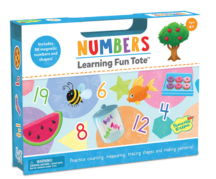 Numbers Learning Tote