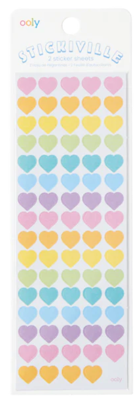 Mini Hearts Stickers