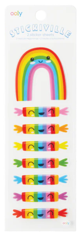 Rainbow Candies Stickers