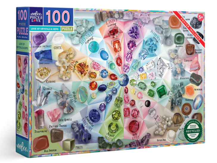 100 pc Love of Crystals Puzzle