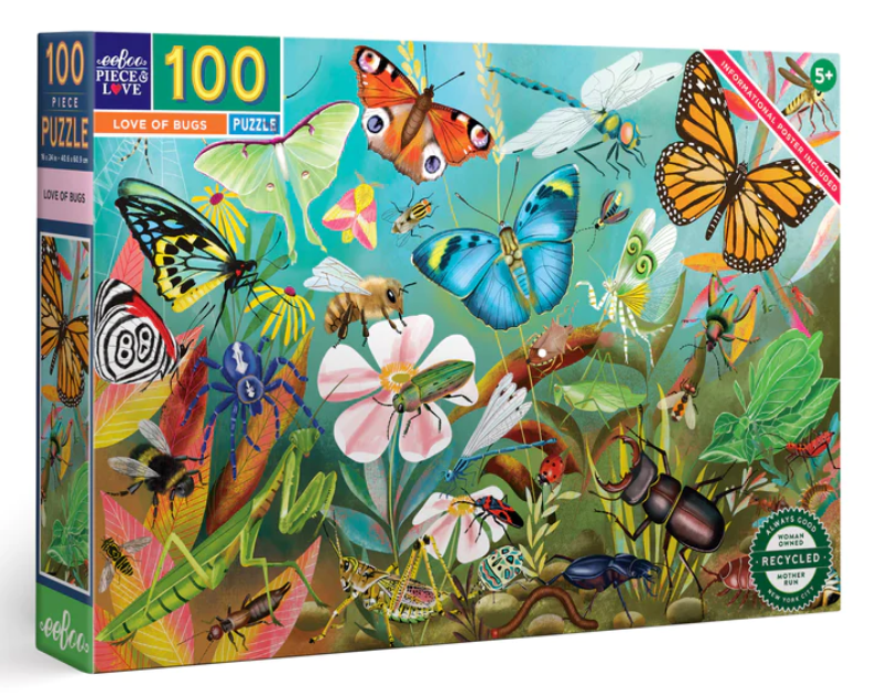 100 pc Love of Bugs Puzzle