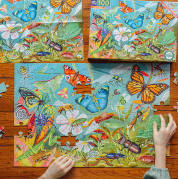 100 pc Love of Bugs Puzzle