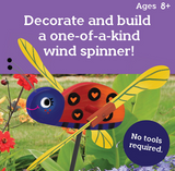 Ladybug Wind Spinner