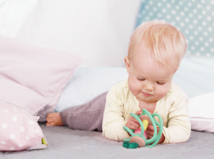 Apple Grab Toy Teether