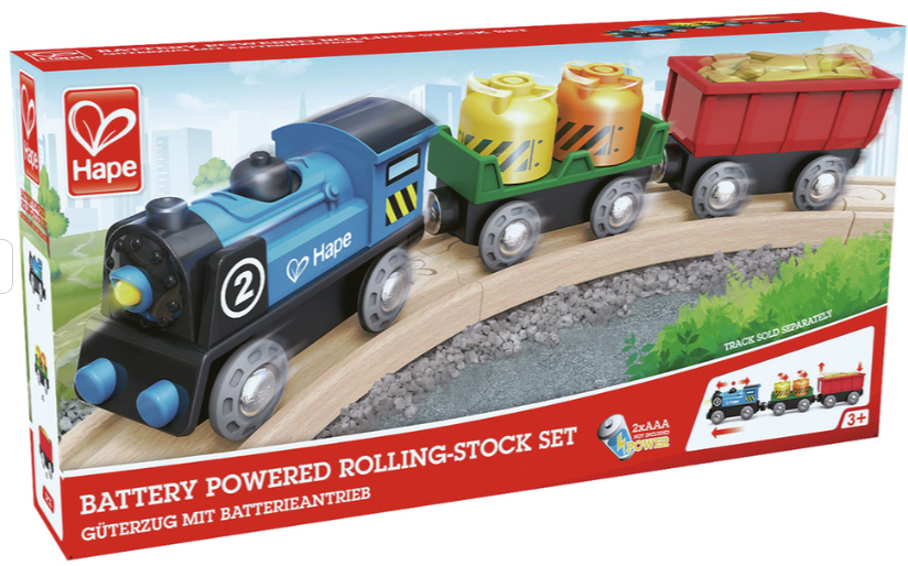 Batter Powered Rolling Stock Train