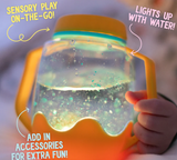 Sensory Play Jar - Orange