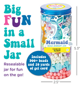 Mermaid Bead Jewelry Jar