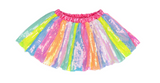 Stripy Sequin Skirt