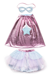 Pink Blue Super Duper Tutu Set Size 4/6