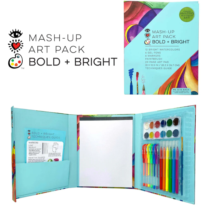Bold And Bright Mash Up Art Pack