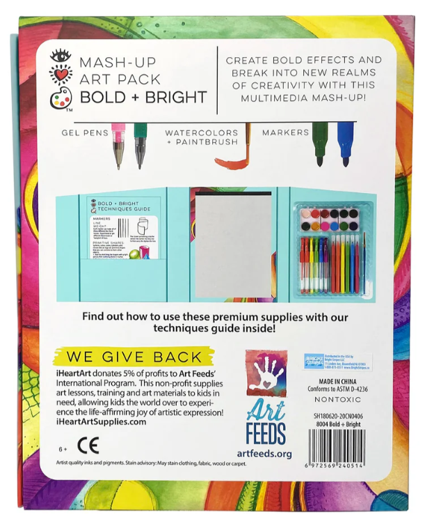 Bold And Bright Mash Up Art Pack