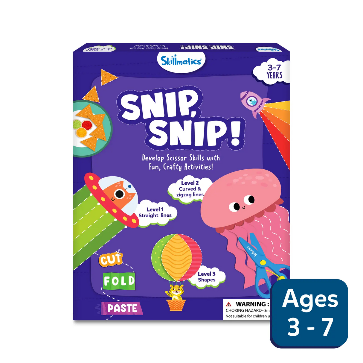 Snip Snip Art & Craft Activity Book