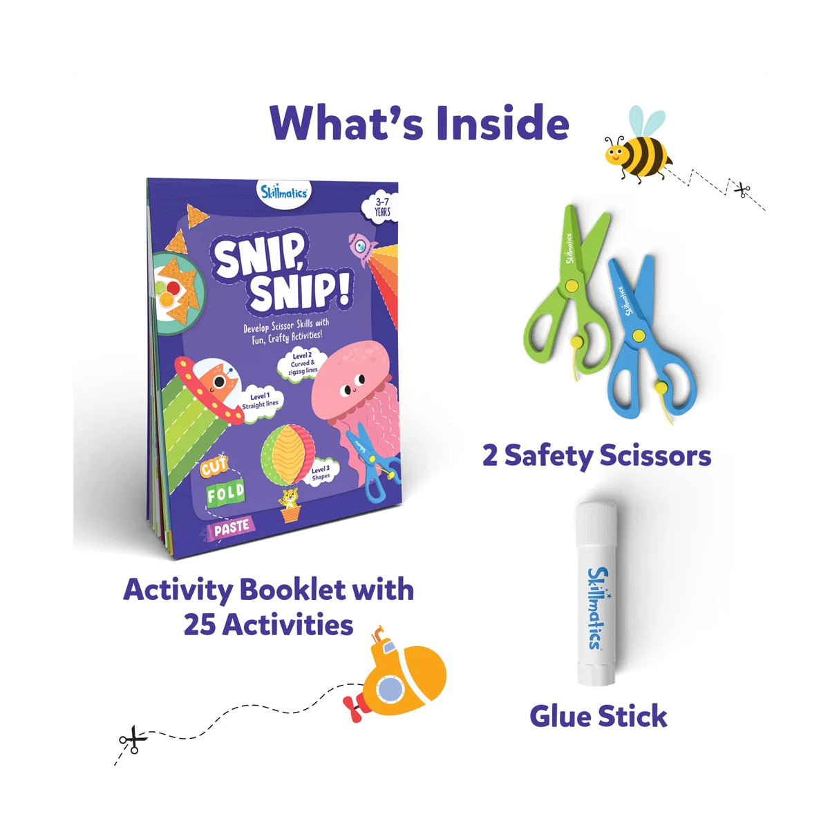 Snip Snip Art & Craft Activity Book