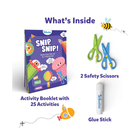 Snip Snip Art & Craft Activity Book