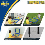 Trampoline Pong - Table Tennis Set