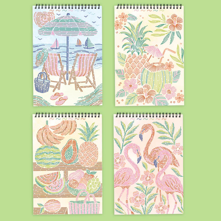 FlowArt Tropical Paradise Trace By Line