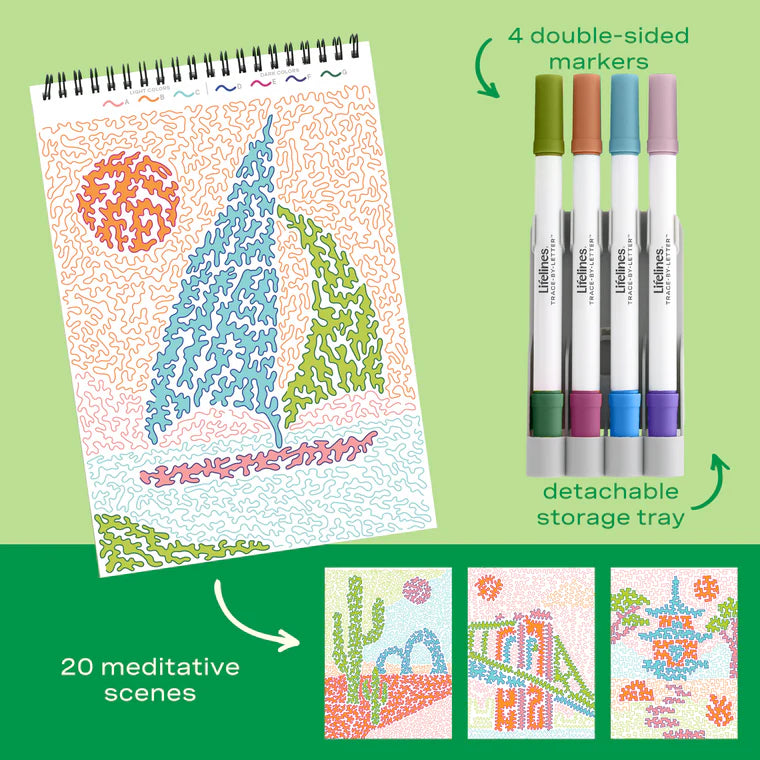 FlowArt Pack Your Bags Trace By Letter
