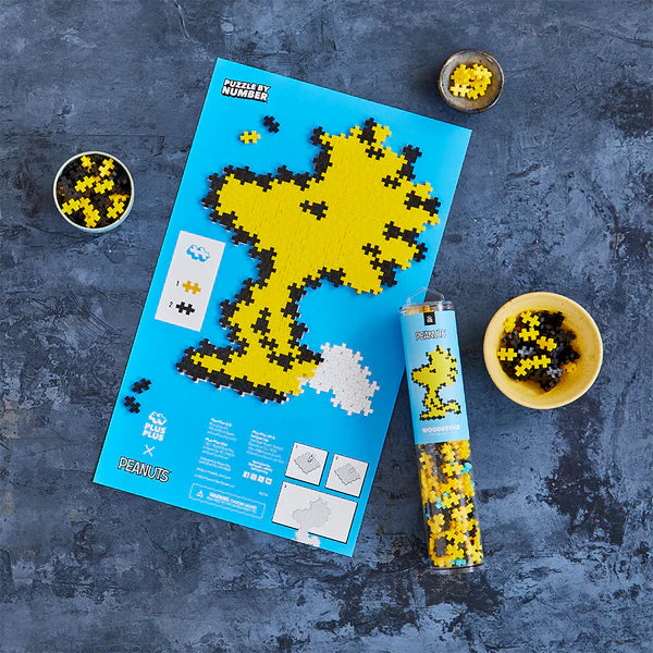 Plus-Plus Peanuts Woodstock Puzzle By Number