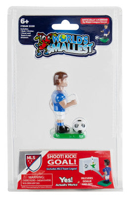 World's Smallest Major League Soccer Kicker