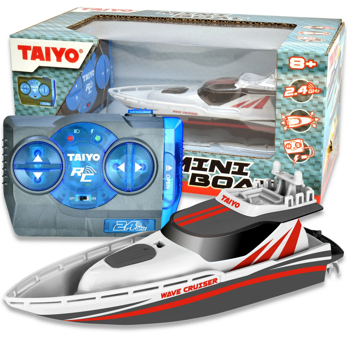 RC Mini Wave Cruiser Boat