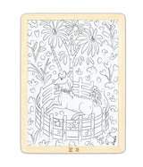 48 pc Unicorn In A Garden Puzzle The Met Series
