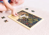 48 pc Unicorn In A Garden Puzzle The Met Series