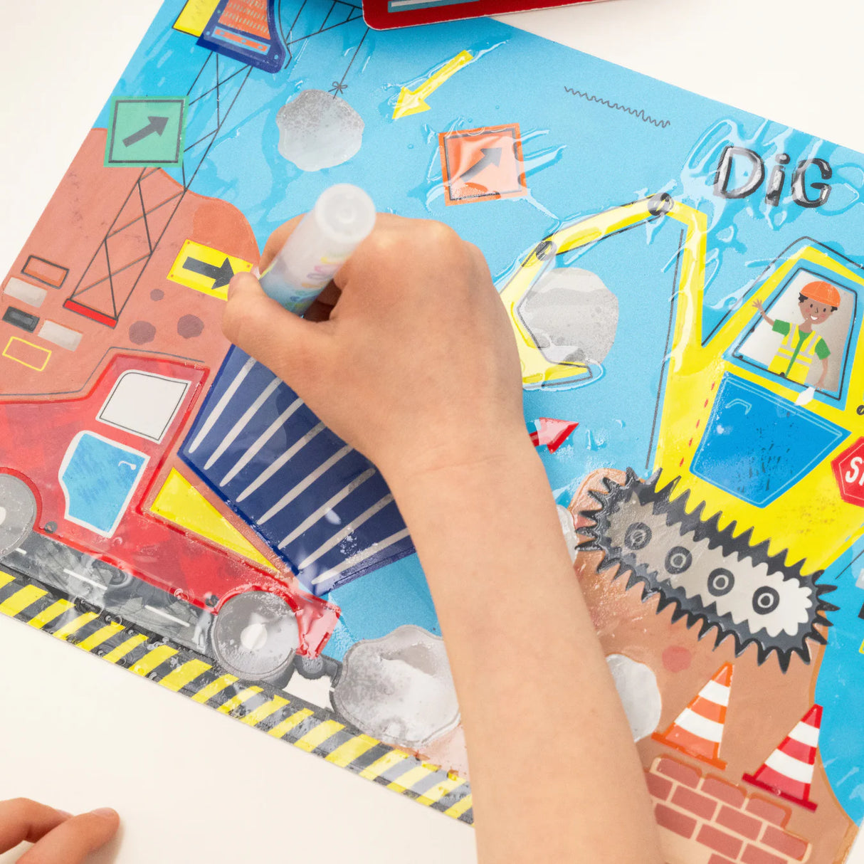 Magic Water Placemat Construction