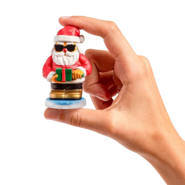 Santa & Deer Playing Jingle Bells