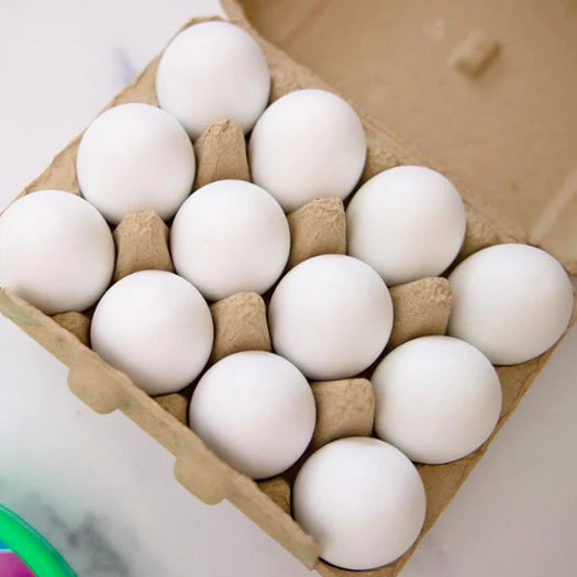 12Pk Wooden Eggs