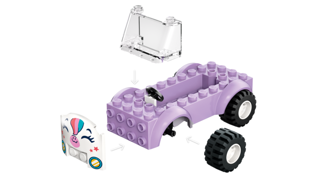 LEGO® Friends Unicorn Cake Delivery Car 4 Plus