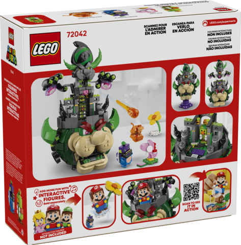 LEGO® Super Mario™ Prince Florian & Castle Bowser