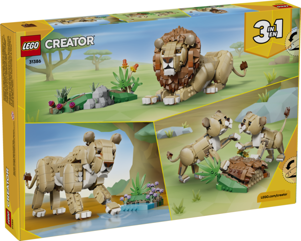 LEGO® Creator 3in1 Wild Animals: Majestic Lion