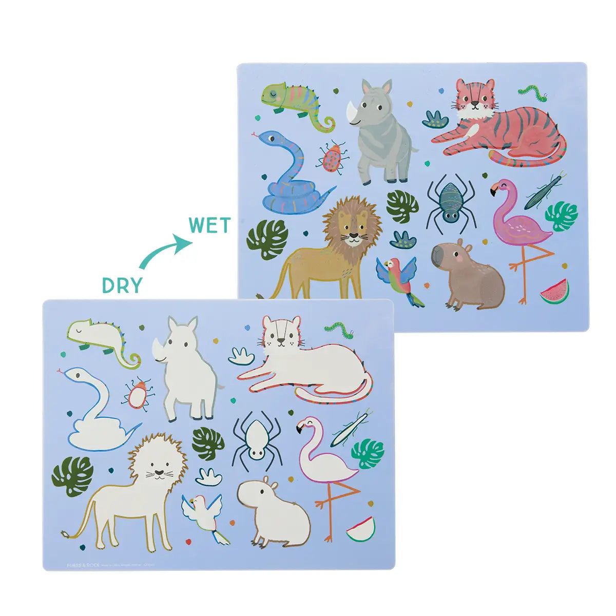 Magic Water Placemats Jungle
