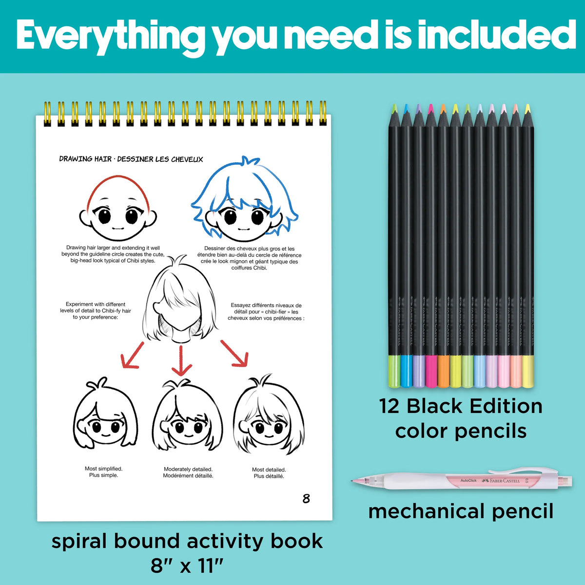 Chibi Anime Drawing Kit