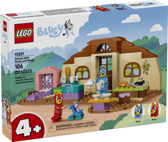 LEGO® Bluey School With Rusty And Bluey