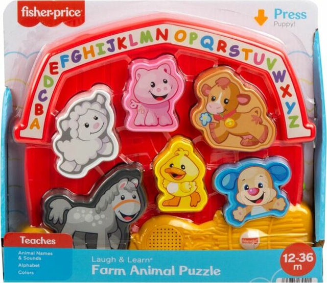 Fisher Price: Laugh and Learn: Farm Animal Puzzle