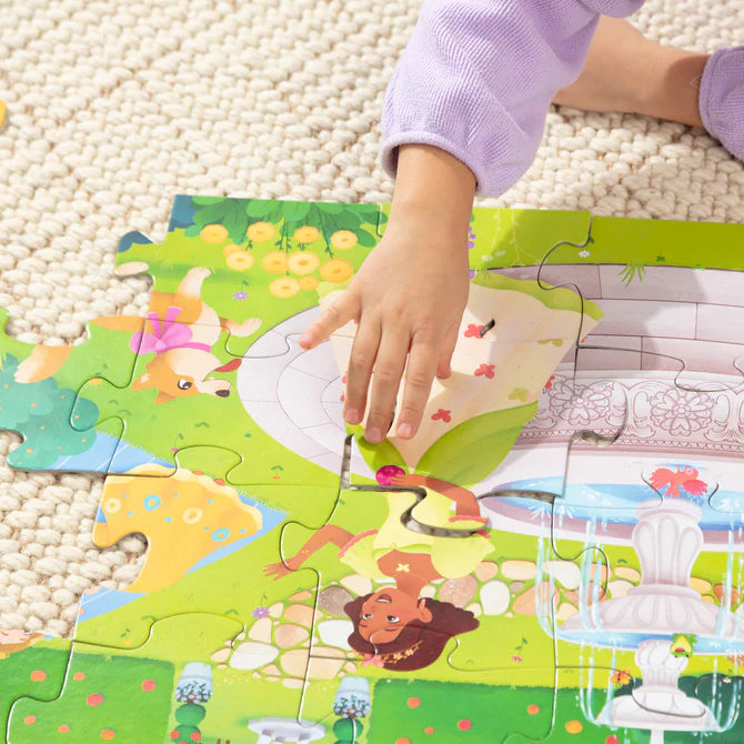 48 pc Fairy Tale Castle Floor Puzzle