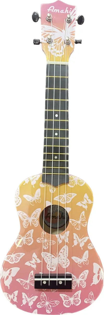 Amahi Sunset Mariposa Ukulele, Soprano