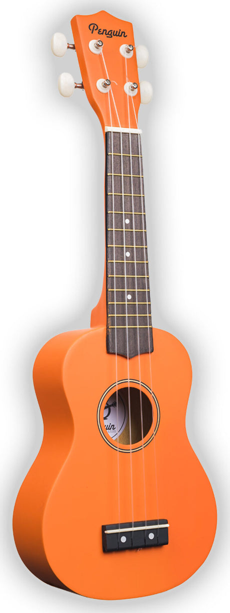  Penguin Tropical Ukulele, Soprano (Orange)